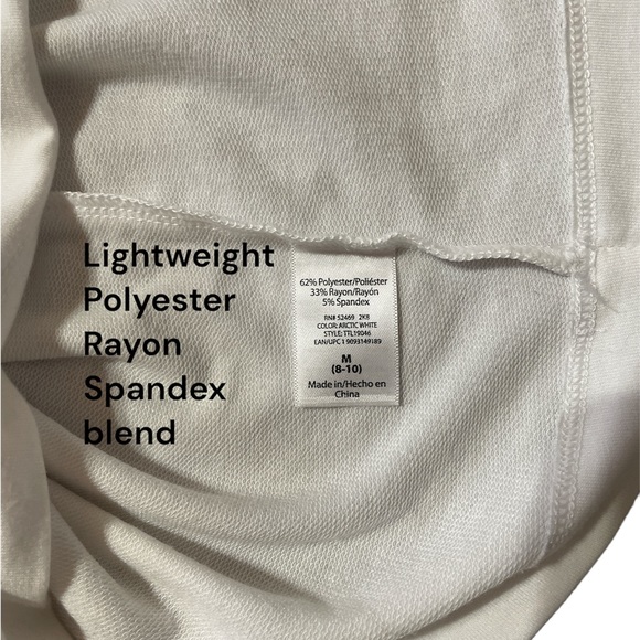 Time & Tru Sweatshirt Long Sleeve Cutout Top - Picture 5 of 5